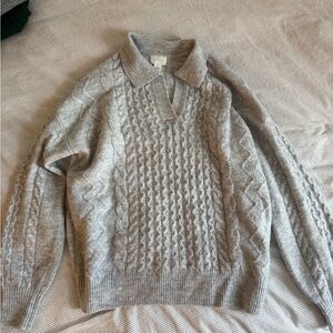 Caslon Sweater with collar